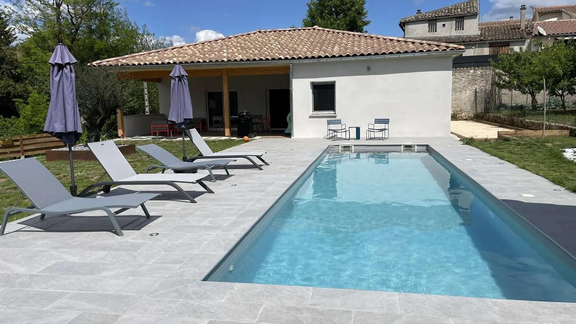 Villa Moderne Avec Piscine Privee Et Grand Terrain En Centre-Ville - Fr-1-382-208 Vallon-Pont-d'Arc